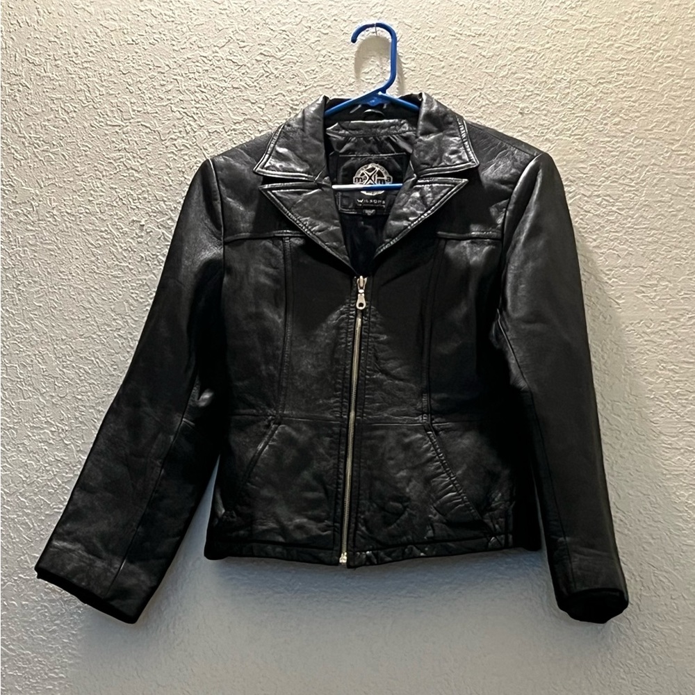 Wilson, lady, leather jacket, size medium